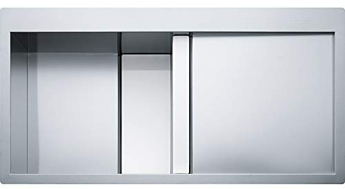 Franke crystal line - Fregadero 214 clv-214-d 60cm blanco