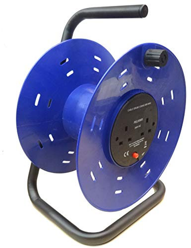 2-Gang Plastic Empty Cable Reel Drum