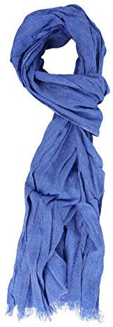 Gotby Baumwollschal blau