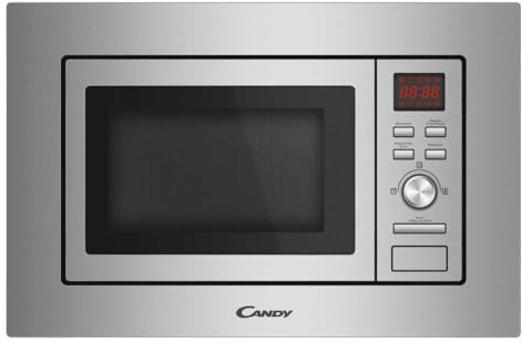 Horno de microondas bajo armario de 60 cm, 1050 W, inoxidable