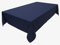 Hochwertige Tischdecke Tischwäsche aus 100% Baumwolle Kollektion Konzept, Farbe & Größe wählbar (Tischdecke - 120x160cm, Marineblau)