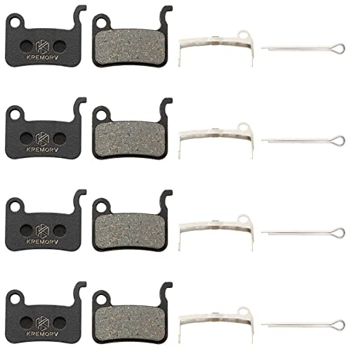 KREMORV Bremsbeläge für Shimano Deore XT XTR LX SLX Hone Alfine Saint 4 Paar Scheibenbremsbeläge für Shimano A01S M06 M07 M07Ti M07S Ashima APV PCB TRP Dash