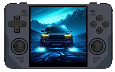 RGB30 Handheld Game Console Retro Arcade with 30000 Games 4-inch HD IPS, RK3566 CPU, JELOS System, Built-in 5G WiFi/Bluetooth-16+256G White