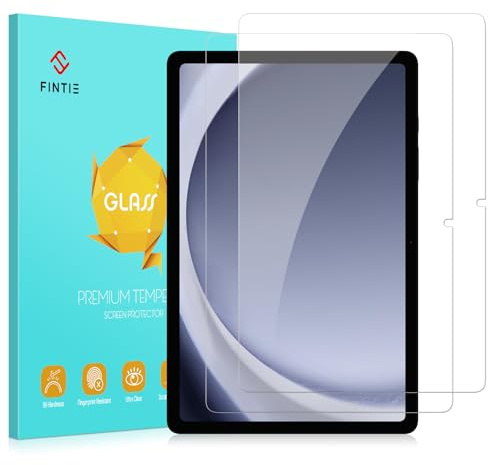 FINTIE 2 Pack Screen Protector for Samsung Galaxy Tab A11 Plus 11 2025/ A9 Plus 11 2023 Model (SM-X230/236B/X210/X216/X218), 9H Tempered Glass Screen Protector, HD Clear/Anti Scratch