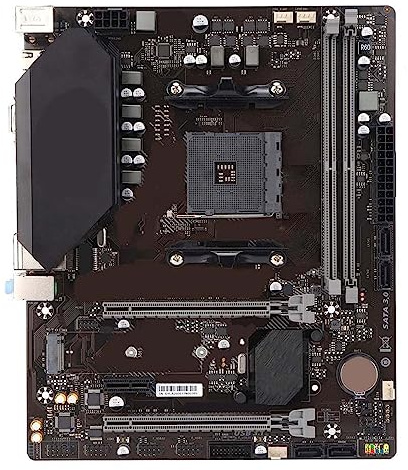 Cartes Mères D'ordinateur, Carte Mère de Jeu B550 AM4 APU PCIE 4.0, Carte Mère ATX 3800 MHz USB2.0 USB3.0 M pour Accessoires D'ordinateur Portable