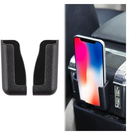 CGEAMDY Support Téléphone Portable, Support Auto-Adhésif Tableau De Bord Voiture, Réglable, Compatible avec Smartphone, Noir