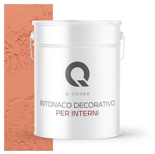 Q-COVER Intonaco effetto cemento architettonico Rosa Cipria — interni