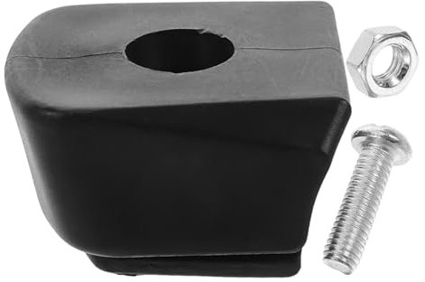 UKCOCO Rollschuh Blockpolster 1 Satz Schwarz PU Kunststoff für Inlineskates