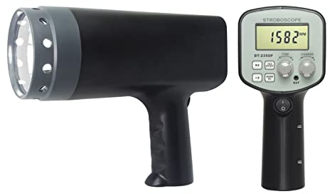 YQVEOT Tacómetro Digital, Estroboscopio de Mano Digital Dt2350pd Medidor de estroboscopio sin Contacto sin Contacto Tacómetro Estrrobo Estrrobo 50~30,000 Fpm for imprender el Equipo de Hilado