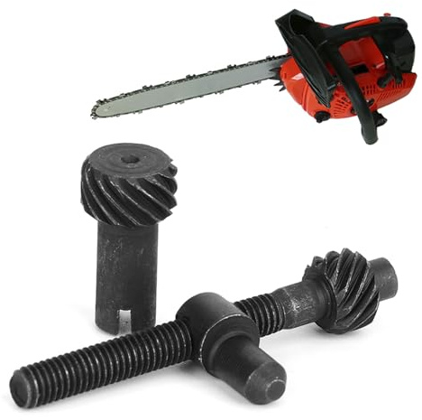 HERCHR Ajustador de Motosierra, Tensor de ajustador de Cadena, césped ajustador ajustador de Cadena Tornillo Tensor reemplazo de Metal