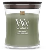 WoodWick Candela profumata | Candela Mini Clessidra | Verdant Fig | Regali Perfetti per Donne