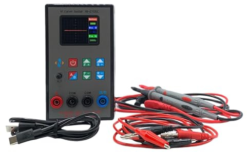 NONDK Probador de Curva VI Portátil de Doble Canal de 3000 MAh con Pantalla de 2,0 Pulgadas, Placa de Circuito y Detector de Curva VI en Línea.