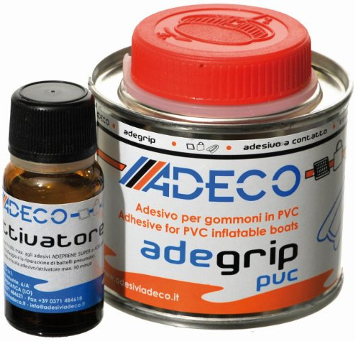 Adeco Adegrip 2-Komponenten-Kleber für Schlauchboote aus PVC 135g