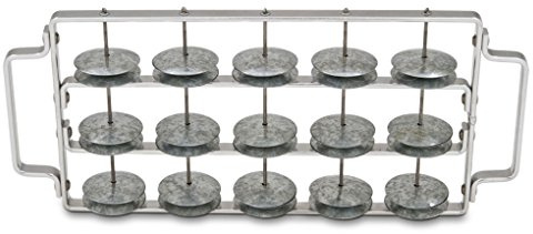 LP Latin Percussion LP3602 Chocalhos Brazilian, galvanisierte Aluminium-Schellen, groß, leicht, Percussioninstrument, Glockenspiel, Schellenring