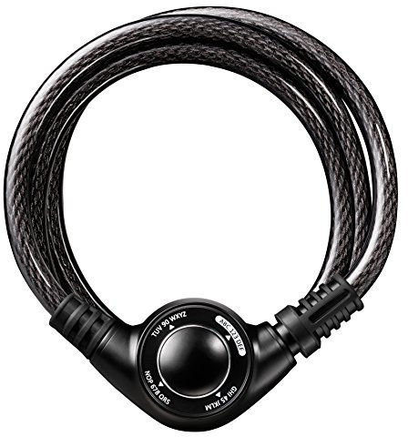 Master Lock Antivol à câble, définissez votre propre cadenas à combinaison de vitesse, 1,8 m de long, 8300D