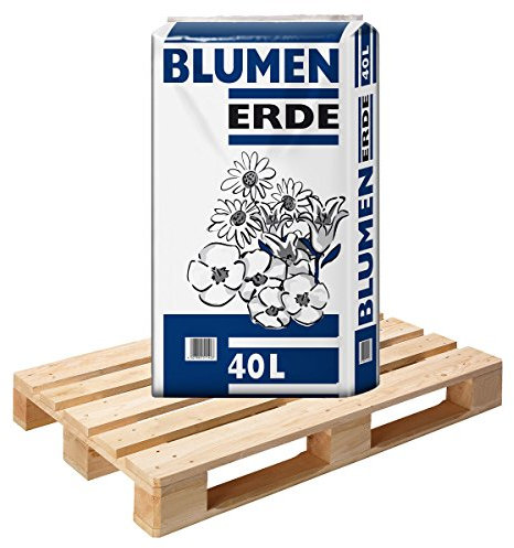 51 Sack á 40 Liter Blumenerde = 2040 Liter Erde