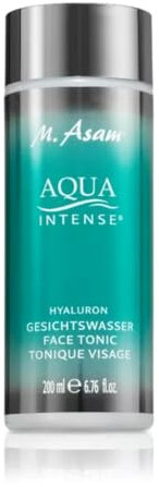M. Asam AQUA INTENSE Hyaluron Gesichtswasser (200 ml) – vitalisierendes & klärendes Face Tonic, Hautunreinheiten werden sanft entfernt, vegane Gesichtspflege mit Hyaluron & Aloe Vera