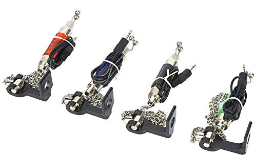 Fishing Bite Alarms Set 4-teiliges LED Fishing Alarm Kit Swinger Alarm Receiver mit Box f¨¹r das Angeln im Freien
