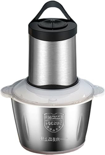 Molinillos de carne, picador de verduras, alimentos for el hogar y la cocina, carne, cebolla con tazón de 2 litros y 4 cuchillas, licuadora de 300 W, cubitos de hielo for verduras, nueces, B (color: B