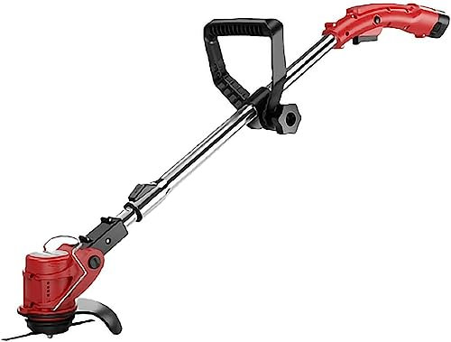 NAKEAH Tagliaerba a Batteria, Tosaerba Elettrico for Uso Domestico Piccolo, diserbatrice Multifunzionale Yuanlin, Asta Retrattile, Batteria al Litio 12V