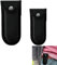 RXKFIGX 2 Pièces Etui Couteau Ceinture, Etui pour Couteau Etui pour Couteau de Poche avec Passant pour Ceinture Etui à Couteau en Cuir Etui pour Couteaux pliants de Moins