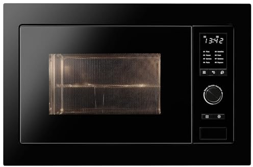 Oranier KMG380 Einbau-Mikrowelle mit Grill Schwarz