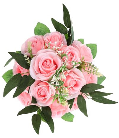 GRIRIW Künstlicher Rosenblumenball Realistisches Blumenarrangement Für Tischdekoration Hochzeiten Feiern Und Events Blumenkugel Für Centerpieces Und Dekorationselemente