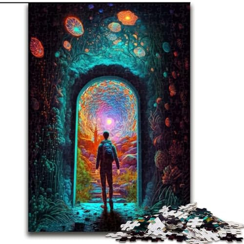 Puzzle 1000 Teile für Erwachsene. Betreten Sie eine Neue Dimension. Puzzle 1000 Teile für Erwachsene für Teenager, interaktives Familienspiel, herausforderndes Geschenk, Größe 26x38cm
