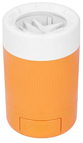 MENDUNER Hundepfotenreiniger, Pfotenschlammreiniger, Haustierfußreiniger für Kleine, Mittelgroße Hunde und Katzen Großer Rassen (ORANGE)