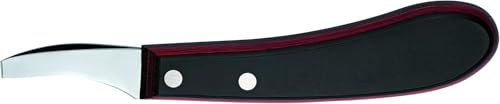 F. Dick Hufmesser DICK Champion (Schlaufenmesser, Klinge aus Carbon-Spezialstahl, Rinnmesser mit Schichtholzgriff, Hufpflege-Messer, Hufschmied Werkzeug) 62461002