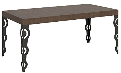 Itamoby, Tisch Karamay, ausziehbar, Nussbaum, 90 x 180 cm, ausgezogen 440 cm