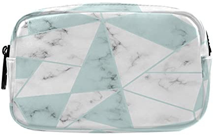 Marmor Geometrische Kunst Federmäppchen Federtaschen Mäppchen Große Kapazität Schlamperbox Kosmetik Make-up Tasche für Jungen Mädchen Schule Schüler