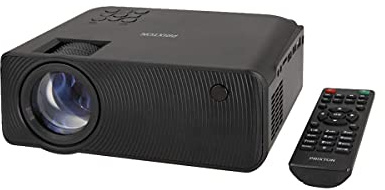 PRIXTON Deluxe - Proyector WiFi portatil 4k Compatible 1080P Full HD 7000 lúmenes 20.000 Horas de reproducción 230 160 ANSI Lúmenes VGA/2xHDMI/USB.2/SD/Jack/AV IN/DC IN (Reacondicionado)