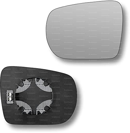 Less4spares Replacement Wing Mirror Glass Left Compatible with Hyundai ix35 2010-2016 CLIP-ON Passnager Near Side N/S Heated Convex