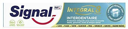 Signal Integral 8 Interdental Zahnpasta, 75 ml, Geschmacklos, Zahnpasta