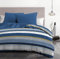 Home Linge Passion - Juego de edredón (220 x 240 cm), Color Azul