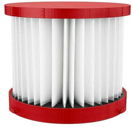 1 Pack Vacuum HEPA Filters Replacement Filter for Milwaukee Vacuum Cleaner Filter Compatible with Milwaukee M18 VC2-0 Wet/Dry Cordless Vacuum Cleaner, Replace 4931465230 Parts