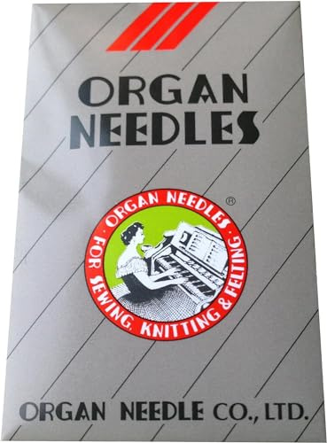 Organ Nähnadeln JLx1 2053, kompatibel mit Babylock Overlock-Overlock-Overlock-Nähmaschinen, 20 Stück (Mischgröße 11, 14)