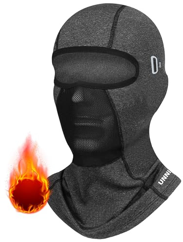 Unning Winter Sturmhaube Ski Balaclava Sturmmaske Herren,Thermo Skimaske Warme Gesichtshaube Damen für Fahrrad Motorrad Skifahren Snowboarden