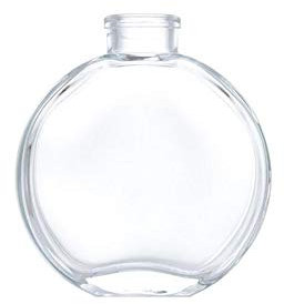 150 ml/5 oz vuoto trasparente rotondo vetro diffusore bottiglia profumata Reed diffusore contenitore decorativo barattoli diffusore accessori per fragranze uso per fai da te