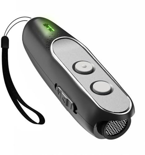 Kavolet Antibell für Hunde, Ultraschall Anti Bell Gerät Hunde, Ultraschall-Hundevertreiber, wiederaufladbar tragbar Haustier-Hundetrainer, Bell-Schalldämpfer für Kleine, Mittelgroße Hunde