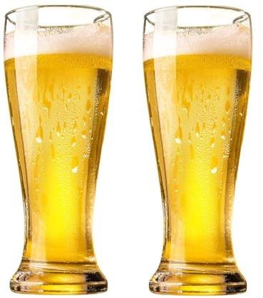 Personlig pintglas,Ölglasgåvorset,Ölglaskoppar 13oz/15oz/23oz ölmuggar for män Pilsnerölglasset med 2 veteölsglas(15oz)