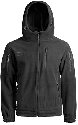 Mil-Tec kylskyddsjacka Fleece Gen.II, svart, XXL
