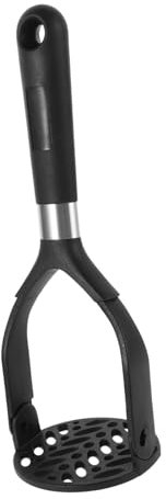 HOMOBABE Schiacciapatate Pieghevole Schiacciapatate in Nylon per Alimenti con Manico Nero Ergonomico Adatto per Verdure Frutta e Preparazione di Cibo Domestico