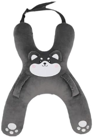 FDWPYRQPB Oreiller de couchage pour voiture - Coussin de voyage pour enfants - Coussin de nuque de voyage pour enfants - En forme de H - Convient pour les longs voyages