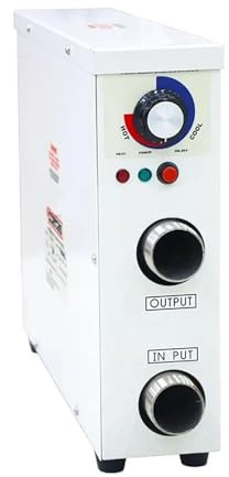 5.5KW to 18KW High Efficiency Pool Heat Pump Electric Water Heater with Knob Control, Swimming Pool Spa Heater Efficient Heating,N