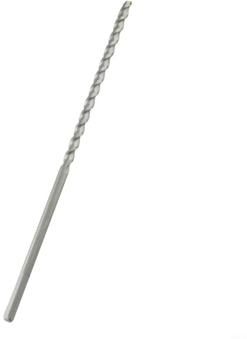 Hammer Plus - Broca larga para hormigón de mampostería SDS de 300 mm con punta de carburo de vástago triangular para piedra caliza más perforación de hormigón ligero compatible (10 x 300 mm)