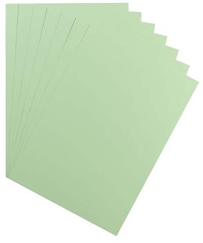 Clairefontaine 97468C Fotokarton Pack, 25 Bögen Premium, Din A4, 21 x 29.7 cm, 300 g, minze