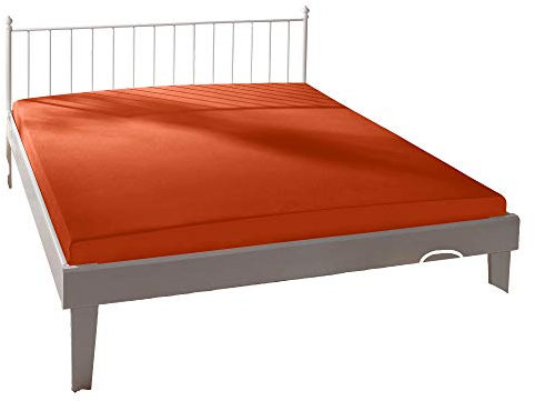 Formesse Spannbettlaken Bella Donna Elastic-Jersey-Stretch Terra Größe 90x190 cm - 100x220 cm