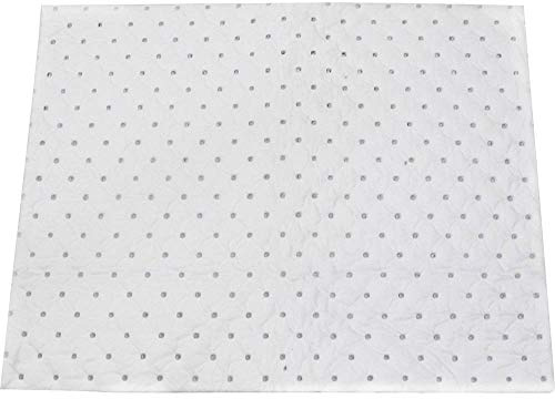 KUNZER 7OBM50 Ölbindematte Weiß - 50 Stück im Paket - Maße: 400 x 500 x 5mm - ideal für Youngtimer, Oldtimer & Garage